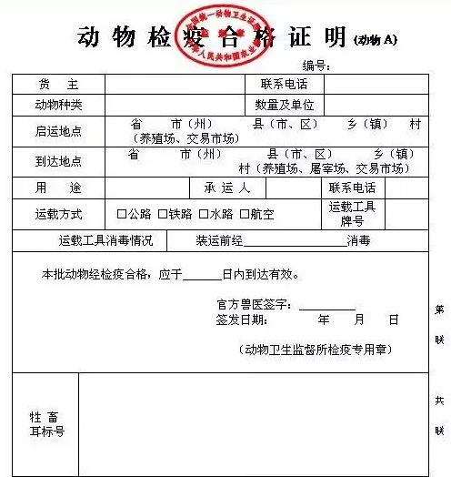 宠物托运应该如何办理动物检疫证明_政策法规_宠物资讯_宠物家族网